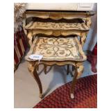 Set of 3 Florentine tables