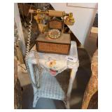 Wicker stand (23' x 12' x 12') telephone