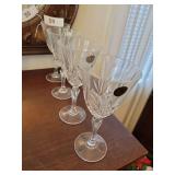 Cristal de Flandre Crystal Wine Glasses