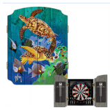 Bristle Dartboard Cabinet Set