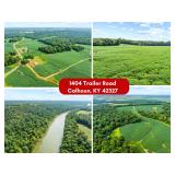 Incredible 670 Acre Farm with Tillable, Hunting & Rec Land, 2 Homes, Barns & Access to the Green River - Calhoun, KY Auction