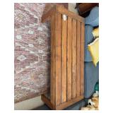 Wood plank coffee table 54" x 16" x 23"