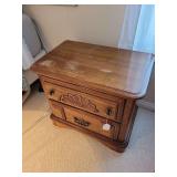 Sumter Night Stand w/Drawers (distressed) 27 x 24 x 17