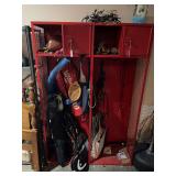 Metal locker (excludes contents)