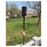 3 Tiki Torches & 1 Shepard hook