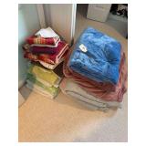 Blankets and towels