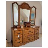 Sumter Cabinet Company Dresser and Mirror