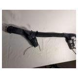 Black Leather western 2 gun holster rig (36” waist)