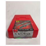 Hornady 45 auto/AR/Win 3 die set w/ taper crimp