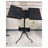 Vintage wrought iron dictionary stand