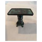 Bronze rabbit soap bar holder