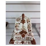 Large Victorian  Covered Cheese Dish