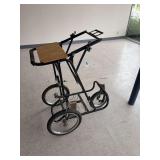 3 wheel rolling cart