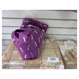 Quilted throw. Gift set