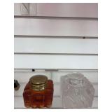 Amber & clear ink wells