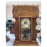 Old clock 15x23 made in America by Wm. L. Gilbert Clock Co.