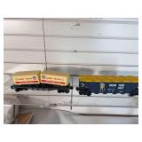 Lionel 9383 Union Pacific Trailer Hauler Flat Bed, Lionel  ACFX 9114 Morton Salt Gravity car