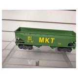 K Line MKT 6231 Gravity Hopper Car, K Line Chicago Northwestern Box Car