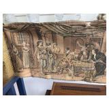 French style woven tapestry