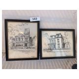 Willard Library print, John. A Reitz Mansion print