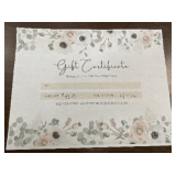 Gift Certificate