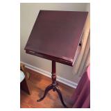 Wooden music stand