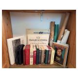 Bottom 4 doors of books
