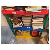 Plastic shelf
