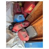 Plastic gas & kerosene cans