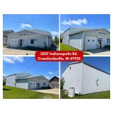 2,347 SF Commercial Building with Frontage on US Hwy 136 - Crawfordsville, IN Real Estate Auction