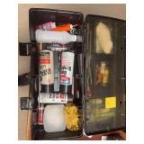 Gun cleaning supplies w/ box