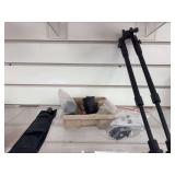 Bipod, hardware , laser bore sight
