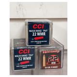 150 rnds of CCI 22 wmr