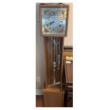 Bentley IX grandmother clock 12' x 60' x 8.5'