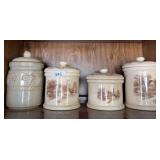 3 pc canister set, single canister