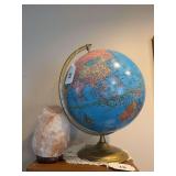 Globe, salt lamp