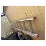 16’ aluminum extension ladder