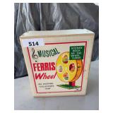 Vintage musical Ferris Wheel