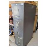 Cole 4-Drawer Metal File Cabinet