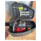 Craftsman 18” chain saw w/ case