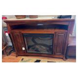 Electric fireplace with remote 48' x 36' x 17'