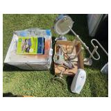 Bathroom accessories, compression bags,