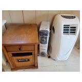 Portable air conditioner, Mainstays Electric Radiator, Twin Star Portable Heater