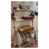 Bakers rack 28”w x 19”d x 66”h