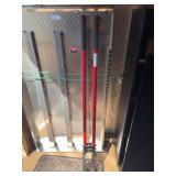 Fiberglass handle post hole digger