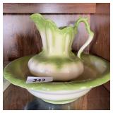 Vintage pitcher/bowl