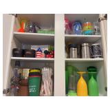 Contents of cabinet