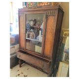 1920s Curio Cabinet (Excluding Contents)