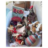 Lot of collectible dolls