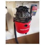 Craftsman 2.5 gal shoo vac, gutter shingle hooks